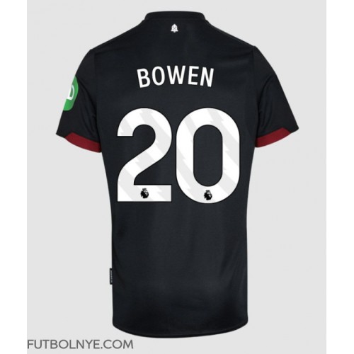 Camiseta West Ham United Jarrod Bowen #20 Visitante Equipación 2024-25 manga corta